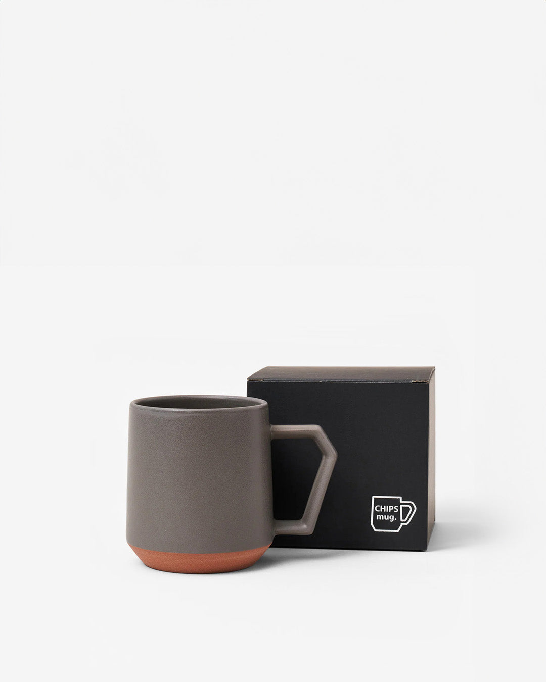 Chips Mug 美濃燒馬克杯系列 240ml - 霧灰.
