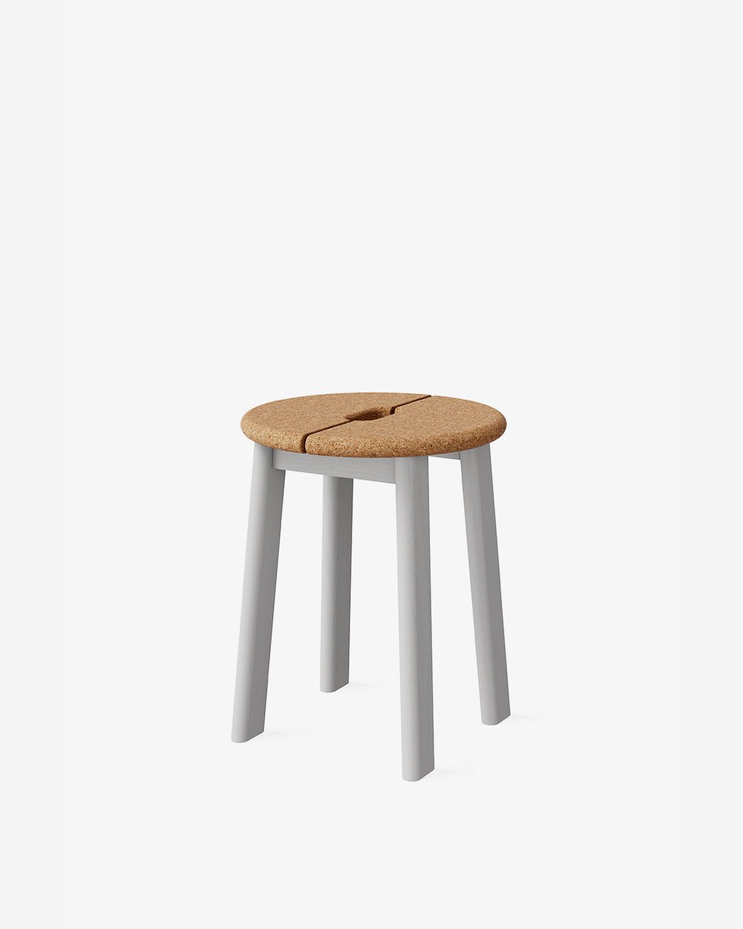 BRAVO Stool - 軟木椅座 - 灰