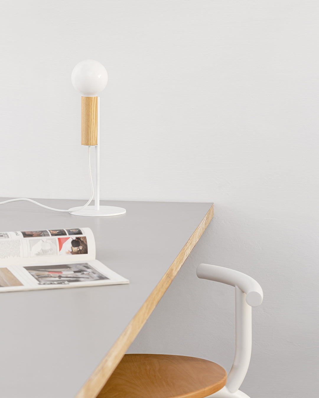 CHERRY Table Lamp - 原木