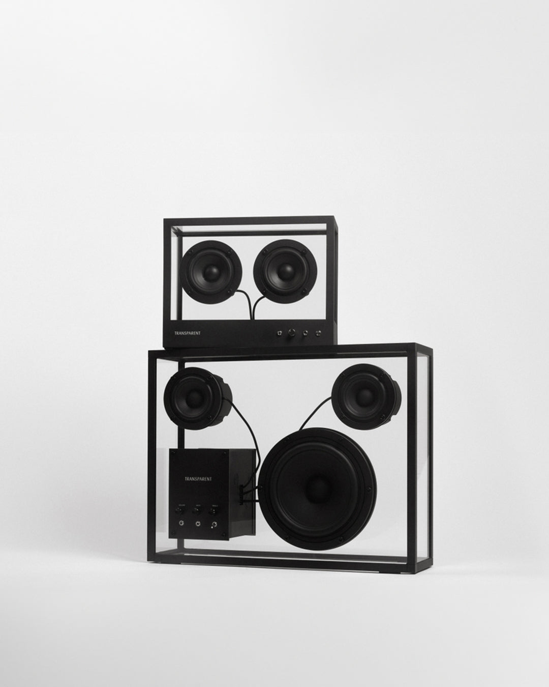 Small Transparent Speaker 小透明音響 - 黑.