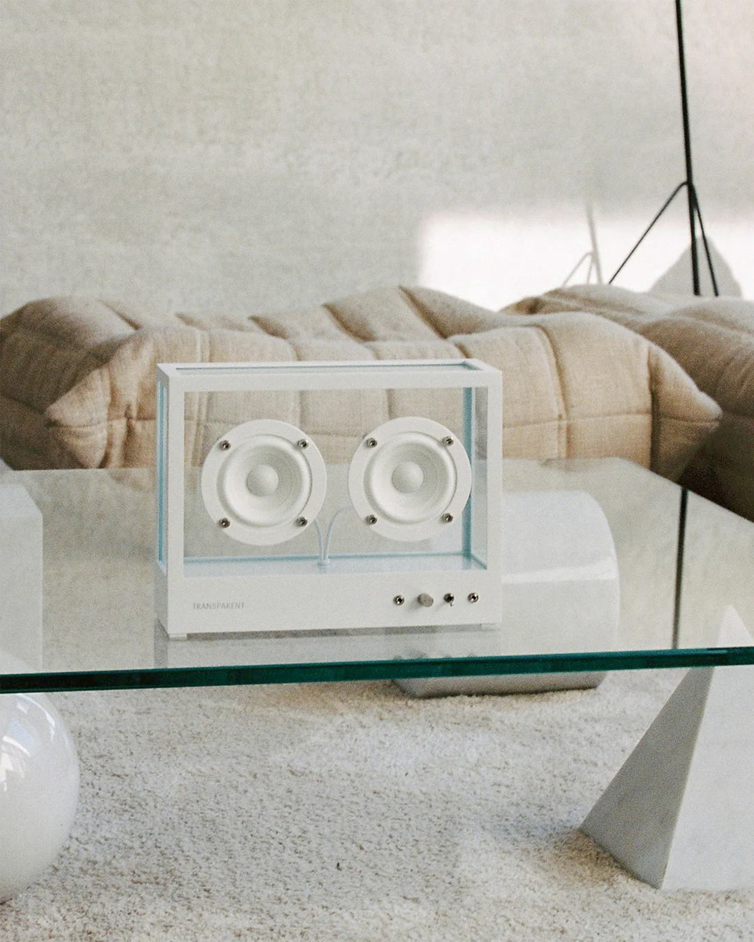 Small Transparent Speaker 小透明音響 - 白.