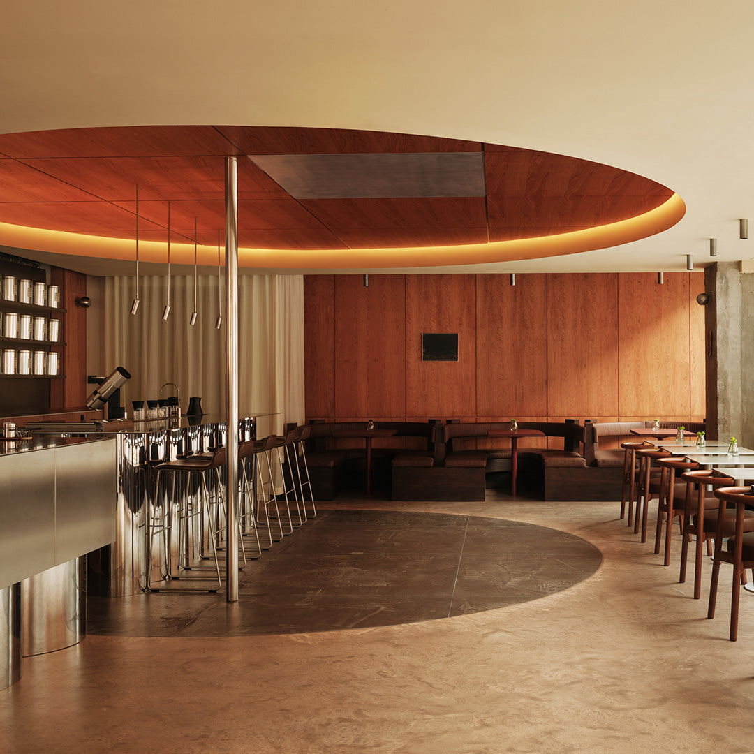 WatchHouse latest coffee shop by CAKE Architecture at Millinnium Bridge 