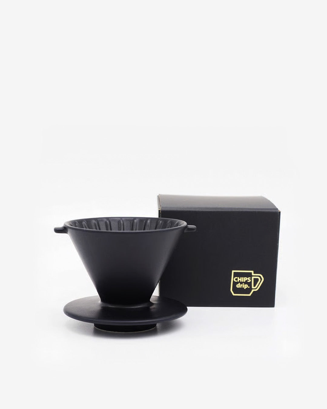 CHIPS Dripper 美濃燒陶瓷咖啡濾杯 - 霧黑
