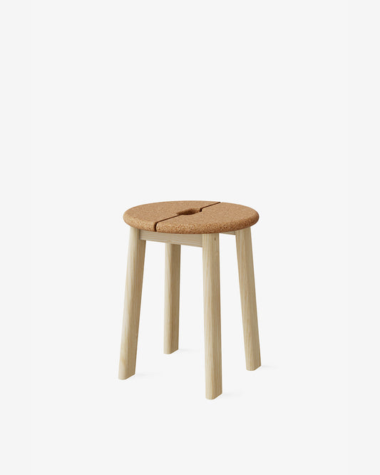 BRAVO Stool - 軟木椅座 - 原木