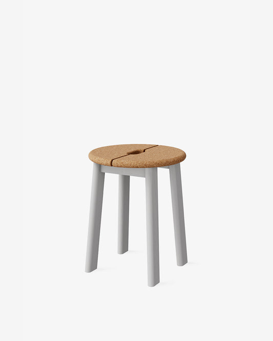 BRAVO Stool - 軟木椅座 - 灰
